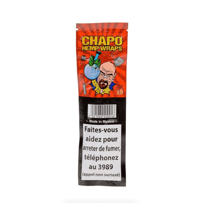 Blunt Chapo Hemp Wrap "Waltr Whit" - Myrtilles